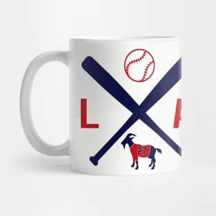 TROUT GOAT 27, LA Baseball Mug